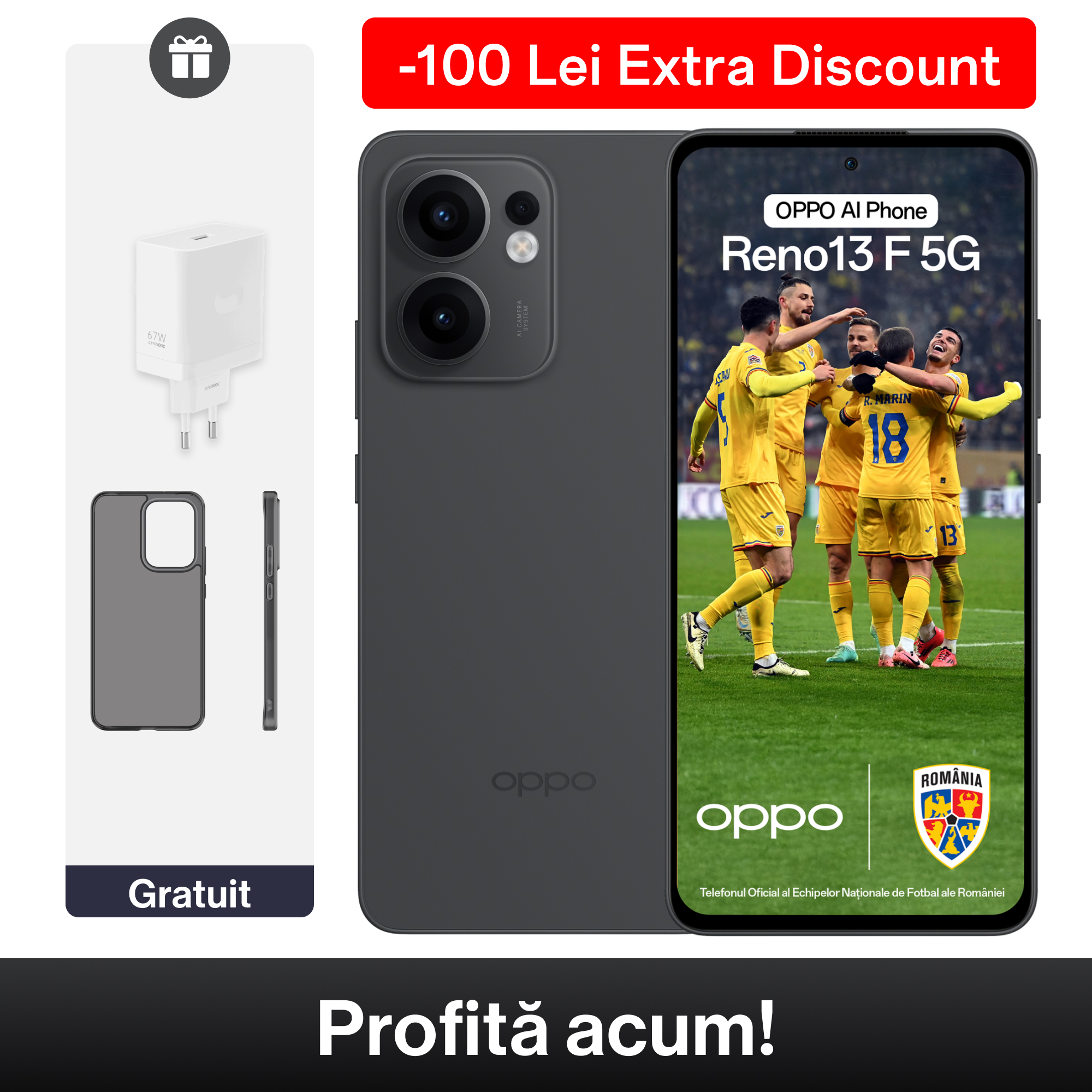 Telefon mobil OPPO Reno13 F 5G (8GB+256GB)